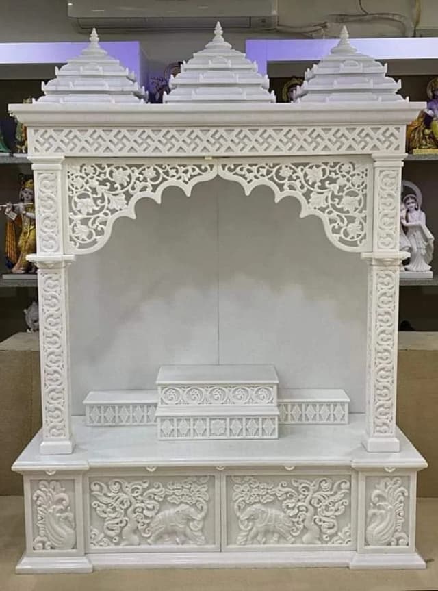Marble Mandir collection - Premium stone designs